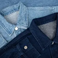 Куртка джинсовая O2, голубая, размер 3XL/4XL