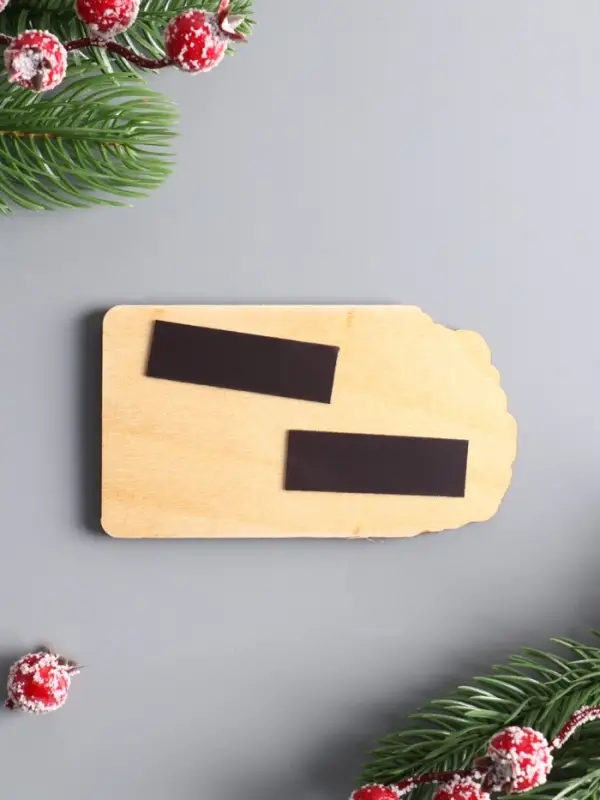 Магнит новогодний с календарём 2026 «Счастья, Здоровья», размер магнита 6×10.5 см