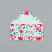 Конверт для денег &laquo;Поздравляем&raquo;, на голубом, 16,5 х 8 см