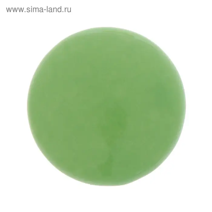 Ручка-кнопка Ceramics 002, керамическая, фисташковая Ручка-кнопка Ceramics 002, керамическая, фисташковая