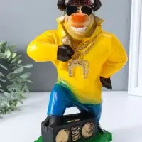 Копилка для денег &laquo;Бык музыкант&raquo;, цветной, 28&times;14&times;12 см