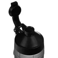 Шейкер спортивный &laquo;Граната&raquo;, 600 мл, 18&times;12 см, черный