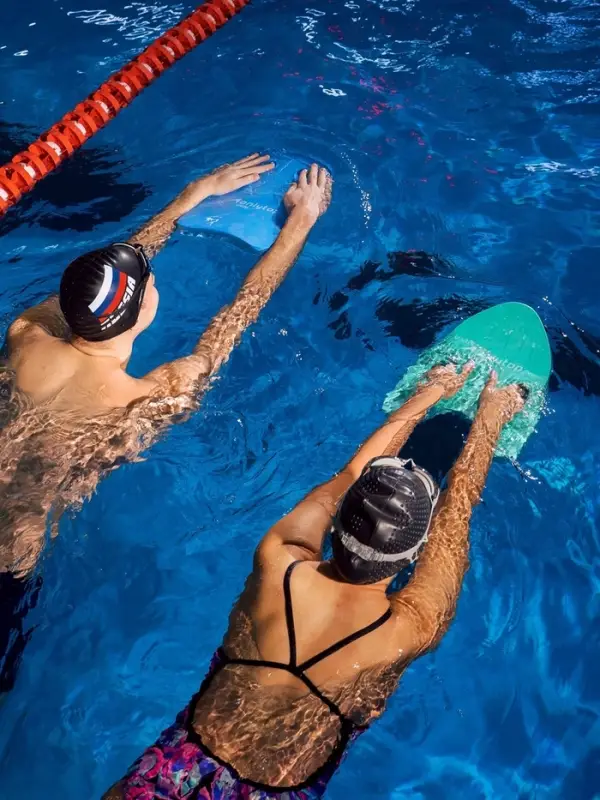 Доска для плавания ONLYTOP &laquo;Рыбка&raquo;, 39&times;30.5&times;4 см, МИКС