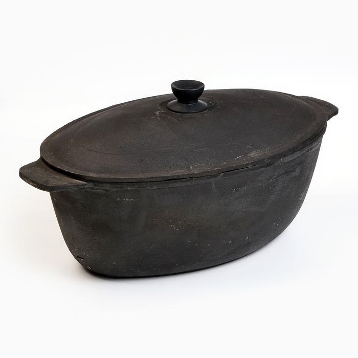 Утятница чугунная 8л, 41*25см Утятница чугунная 8л, 41*25см