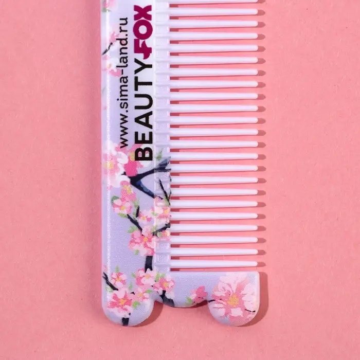 Расчёска-гребень фигурная «Аниме», Beauty Fox