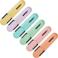 Набор текстовыделителей KORES BRIGHT LINER PLUS 6 цв, 36166