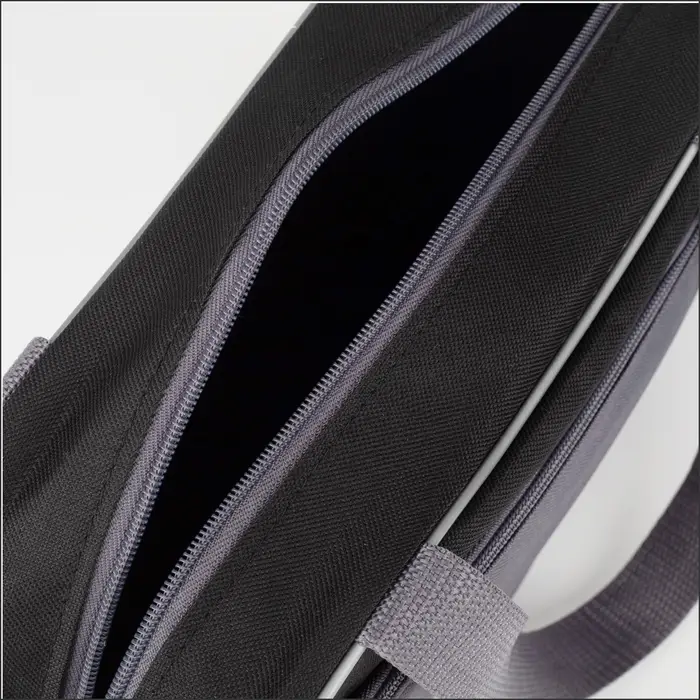 Сумка для обуви TEXTURA, на молнии, наружный карман, размер 33&times;10&times;20 см, серая