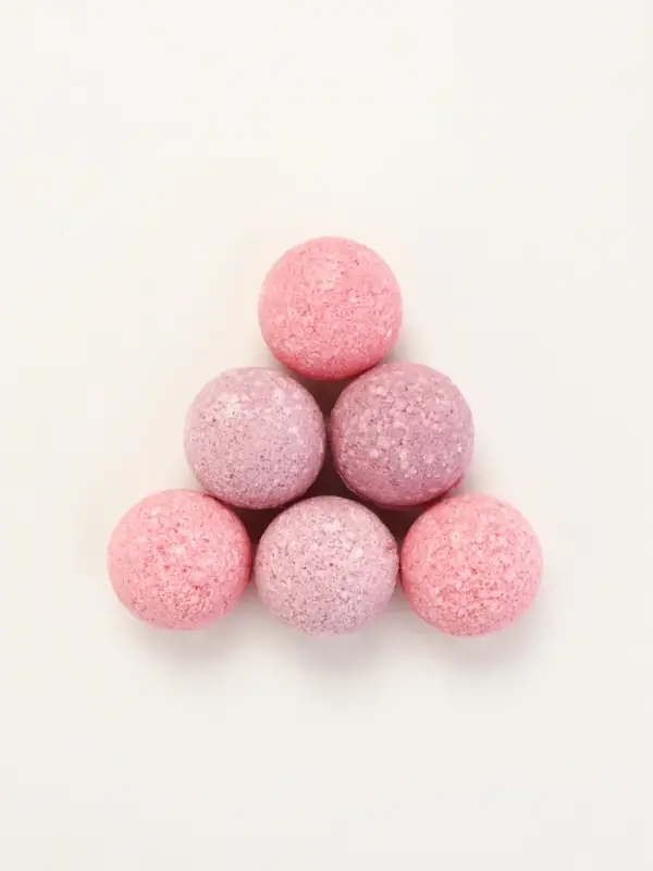 Бомбочки для ванны &laquo;Время чудес&raquo;, 6&times;20 г, аромат нежная лаванда, Чистое счастье