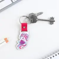 Брелок для ключей деревянный &laquo;Верь в чудеса&raquo;, 7 х 3,7 см