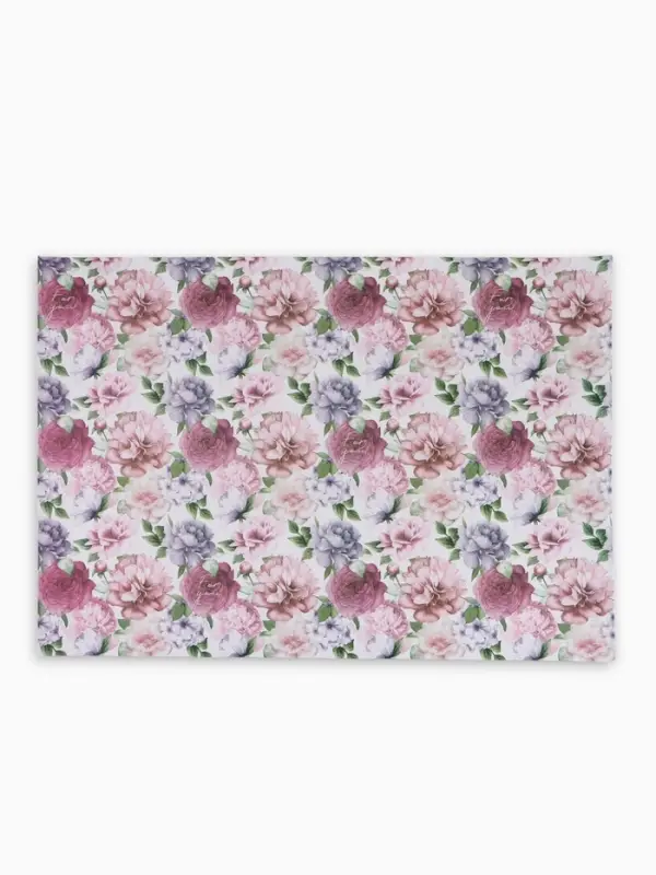 Бумага упаковочная глянцевая двухсторонняя &laquo;Цветочный сад&raquo;, 70&times;100 см