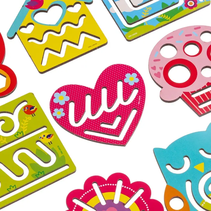 Трафареты для рисования Лесная мастерская &laquo;Для девочек&raquo;