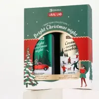 URAL LAB Winter Melody Набор Bright Christmas night, гель для душа и шампунь для волос