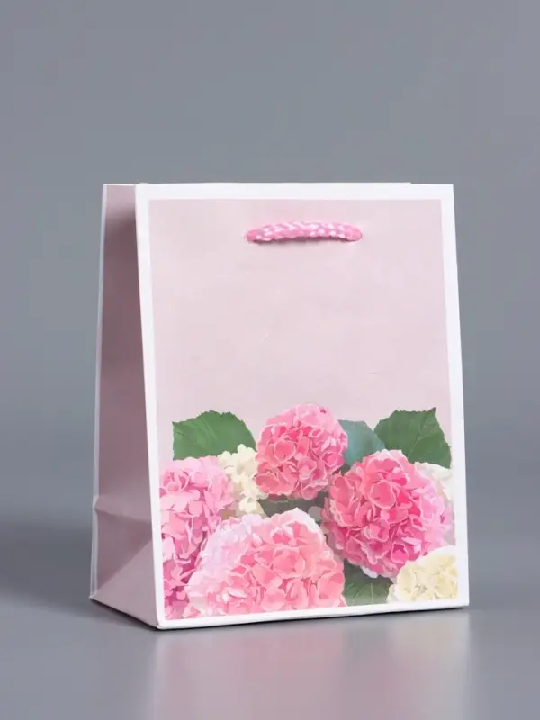 Пакет подарочный "От всей души" ламинированый 11,5 х 14,5 х 6,5 см