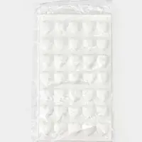 Форма для муссовых десертов и шоколада KONFINETTA &laquo;Сердца&raquo;, силикон, 29.7&times;17.3&times;1.5 см, 35 ячеек (2.7&times;2.5 см), белая