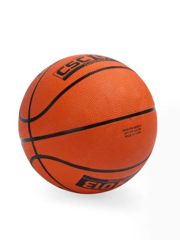 Мяч баскетбольный MINSA CSC 013, клееный, 8 панелей, р. 7, резина, резиновая камера