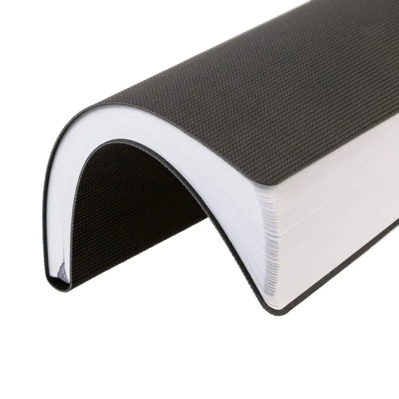 Ежедневник Knit, недатированный, темно-серый