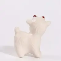 Фигурка фарфоровая &laquo;Белый козлик&raquo;, 3.5&times;3&times;2 см