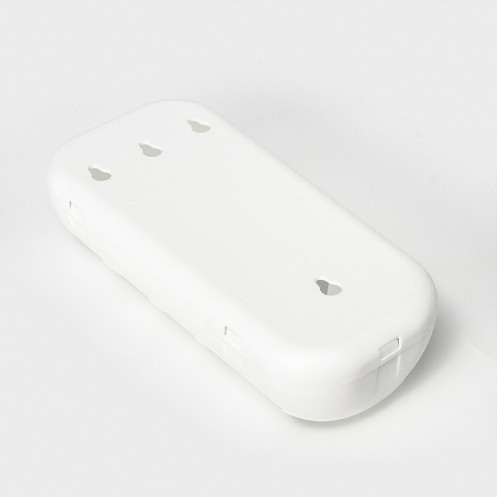 Корзина для пакетов Krita, 12×7×28 см, цвет снежно-белый Корзина для пакетов Krita, 12×7×28 см, цвет снежно-белый