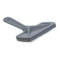 VETTA Щетка для домашних животных, бензол, нержавеющая сталь, резина, 14x9,5 см