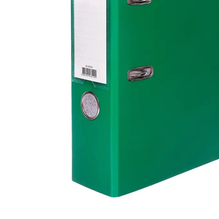 Папка&ndash;регистратор А4, корешок 70 мм, ErichKrause Granite, с арочным механизмом, зеленая, до 450 листов