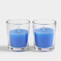 Свечи в стакане DAZZLE CANDLE 70 г, набор 2 шт., звёздная ночь