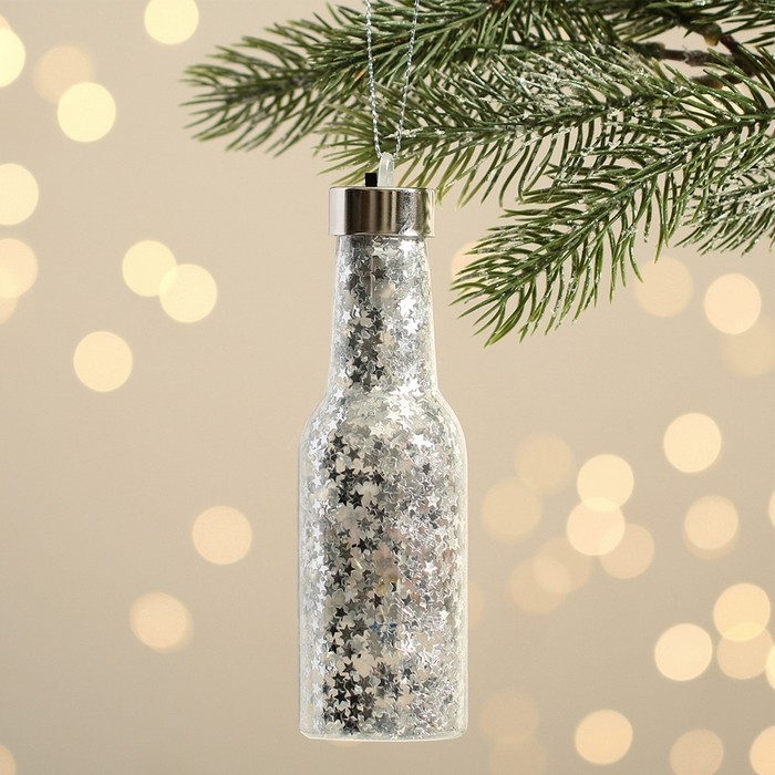 Ёлочная игрушка новогодняя с гирляндой «Удачи в делах», на Новый год, 14,2 х 4,2 см Ёлочная игрушка новогодняя с гирляндой «Удачи в делах», на Новый год, 14,2 х 4,2 см