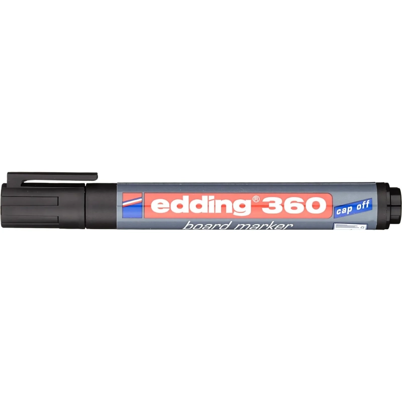 Маркер для белых досок EDDING e-360/1 черный 1,5-3 мм