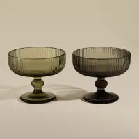 Креманка SL Home &laquo;Модерн&raquo;, 300 мл, 12&times;10 см, стекло, оттенок МИКС