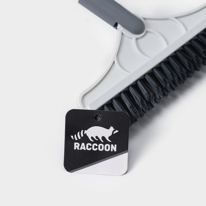 Щётка для пола и мытья труднодоступных мест, стыков, с водосгоном Raccoon, ворс углом, 3 см, 107×22×4,5 см Щётка для пола и мытья труднодоступных мест, стыков, с водосгоном Raccoon, ворс углом, 3 см, 107×22×4,5 см