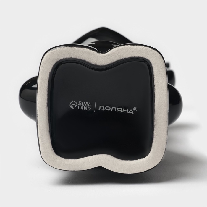 Дозатор для жидкого мыла «Мишка», 200 мл, чёрный Дозатор для жидкого мыла «Мишка», 200 мл, чёрный