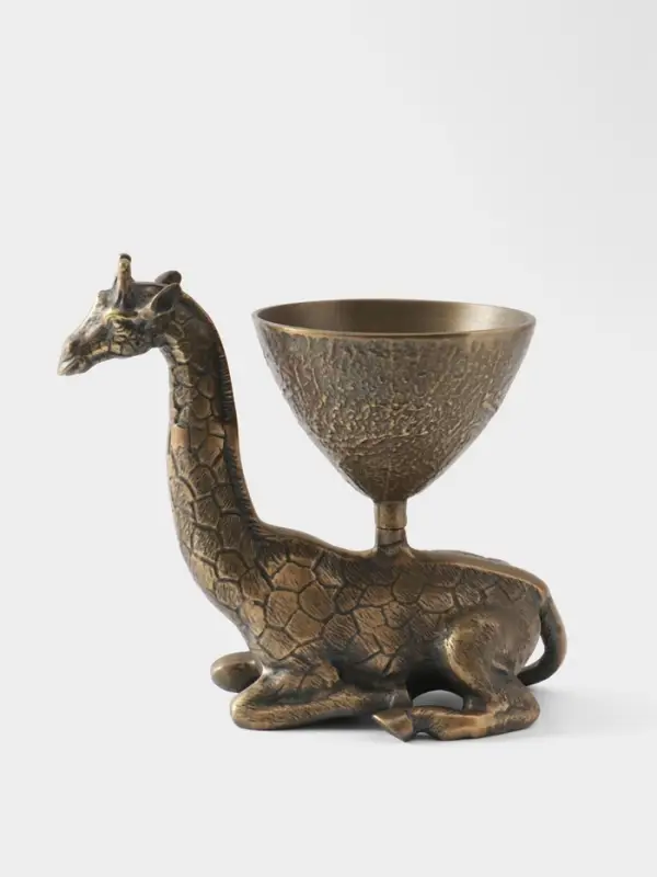 Конфетница &laquo;Жираф&raquo;, 27&times;18&times;26 см, алюминий