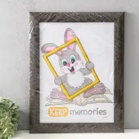 Фоторамка для фото 30&times;40 см Keep memories Luxe Elegance, пластик, коричневый, (пластиковый экран)