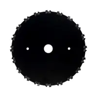 Нож для триммера цепной ТУНДРА, 235&times;25.4 мм, 20 зубьев