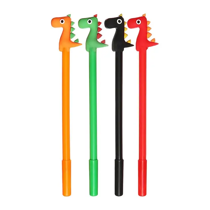 Ручка - прикол гелевая «Динозаврик» МИКС