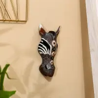 Маска "Зебра" албезия 19х9х4 см Маска "Зебра" албезия 19х9х4 см