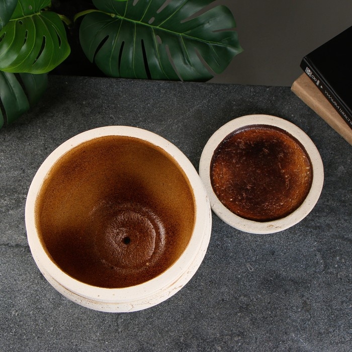 Горшок цветочный  Горшок цветочный "Голиаф №1" 8 л, диаметр 28 см, высота 22 см