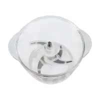 Измельчитель Sakura SA-6261W, 1.2 л, 500 Вт, стекло, 4 ножа, белый