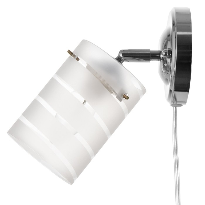 Бра с проводом 2611/1 E27 40Вт  хром 15х11х17 см