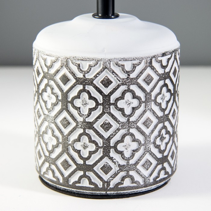 Настольная лампа Настольная лампа "Ория" Е14 40Вт серый 20х20х30см RISALUX