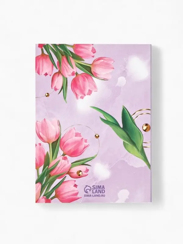 Ежедневник в мягкой обложке А6, 120 л "Чудесной весны"