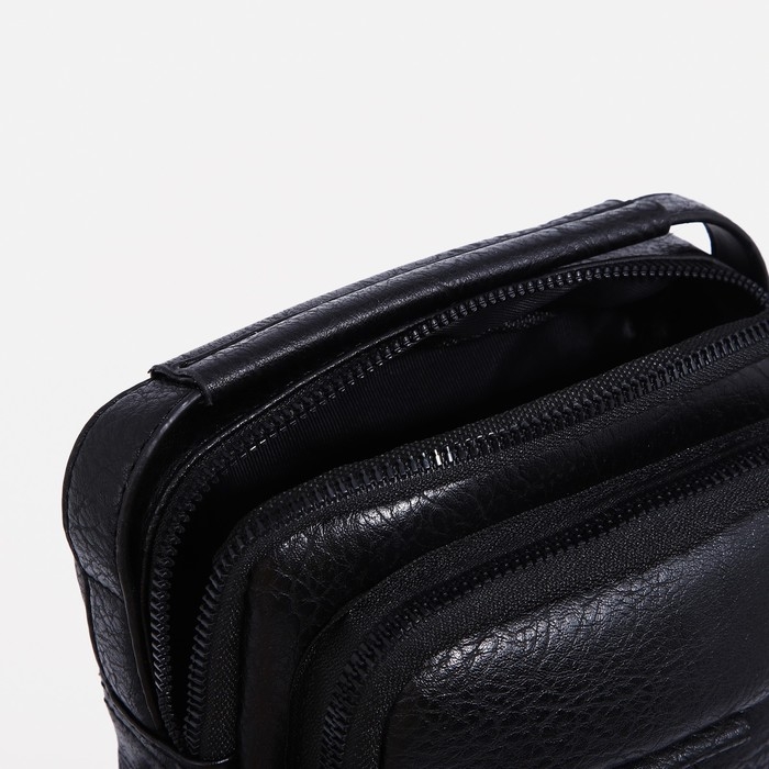 Сумка мужская, цвет чёрный Сумка мужская, цвет чёрный