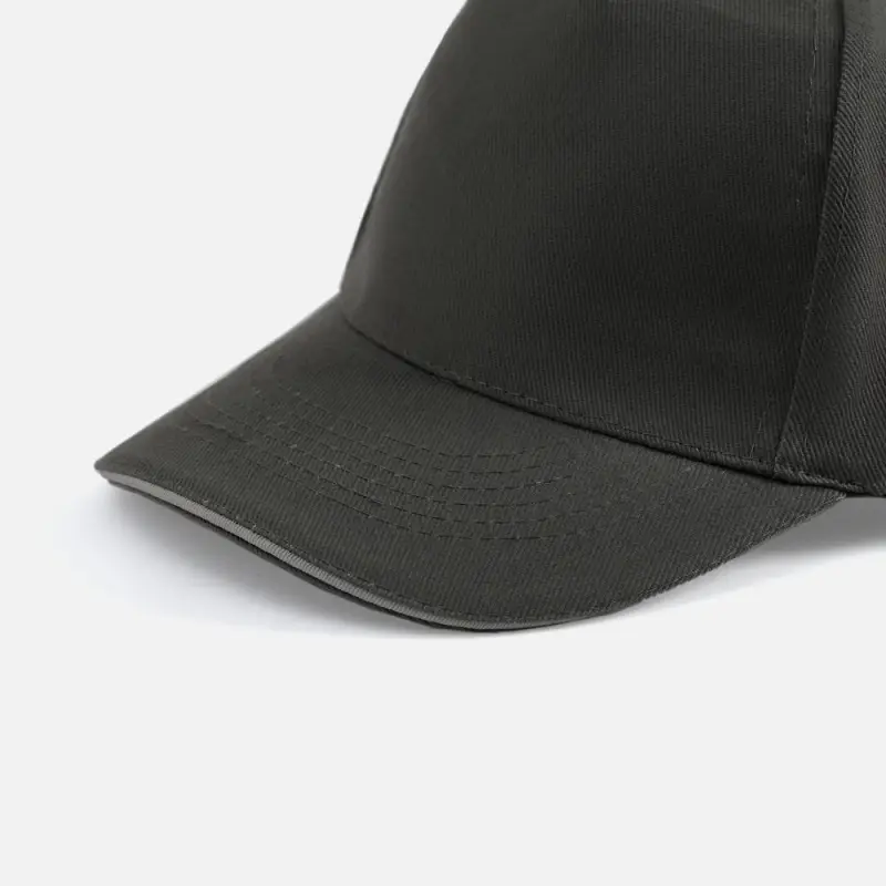 Бейсболка Long Beach, темно-серая со светло-серым Бейсболка Long Beach, темно-серая со светло-серым