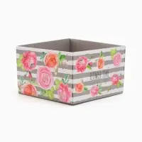 Коробка самосборная &laquo;Цветы&raquo;, размер 11&times;11&times;7 см, плотность 270 г/м&sup2;