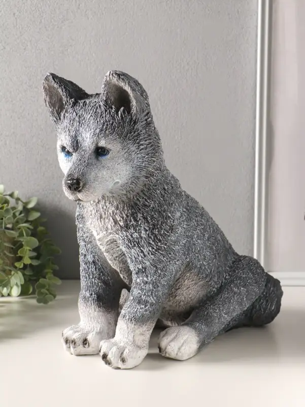 Копилка полистоун "Волчонок" 36,5х24х36 см