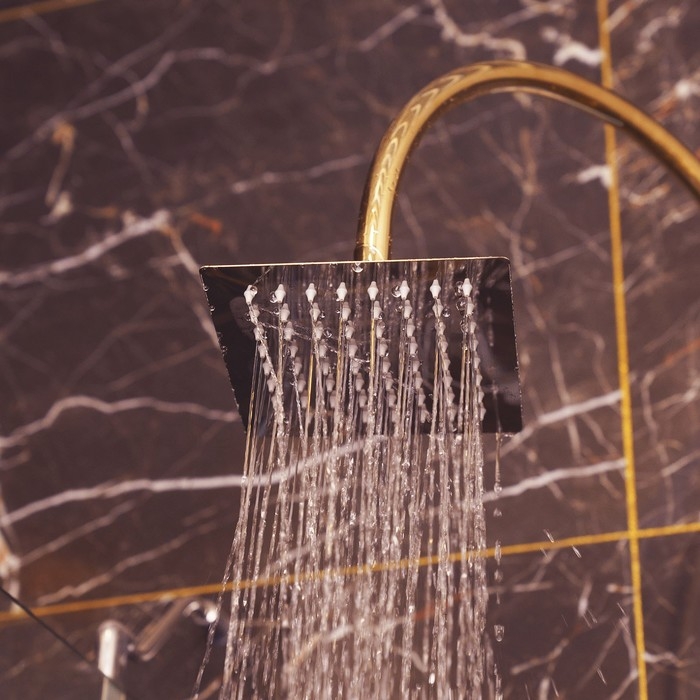 Лейка стационарная ZEIN Z015, квадратная, 15 х 15 см, 1 режим, полированная нерж. сталь Лейка стационарная ZEIN Z015, квадратная, 15 х 15 см, 1 режим, полированная нерж. сталь