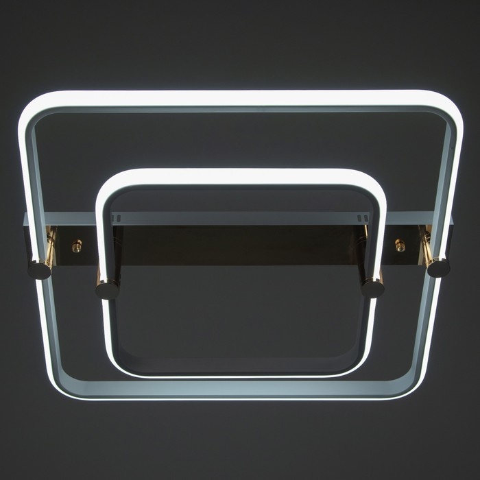 Светильник Светильник "Сонлан" LED 120Вт золото 60х60х12 см BayerLux