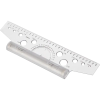 Линейка инерционная (рейсшина) 30см СТАММ 'ЛР25/ЛР-30478