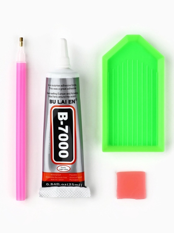 Алмазная мозаика на фигурке с полным заполнением «Медведь», пироженка Алмазная мозаика на фигурке с полным заполнением «Медведь», пироженка