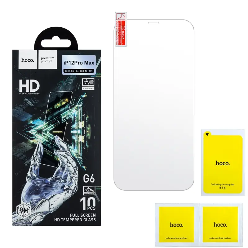 Защитное стекло Iph 12 Pro Max (6.7) High definition G6 HOCO Защитное стекло Iph 12 Pro Max (6.7) High definition G6 HOCO