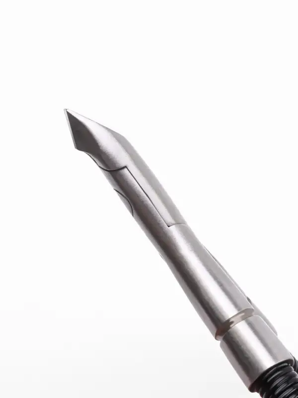 Кусачки маникюрные для кутикулы &laquo;Premium&raquo;, скрытая пружина, 11 см, длина лезвия-6 мм, чёрные, серебристые